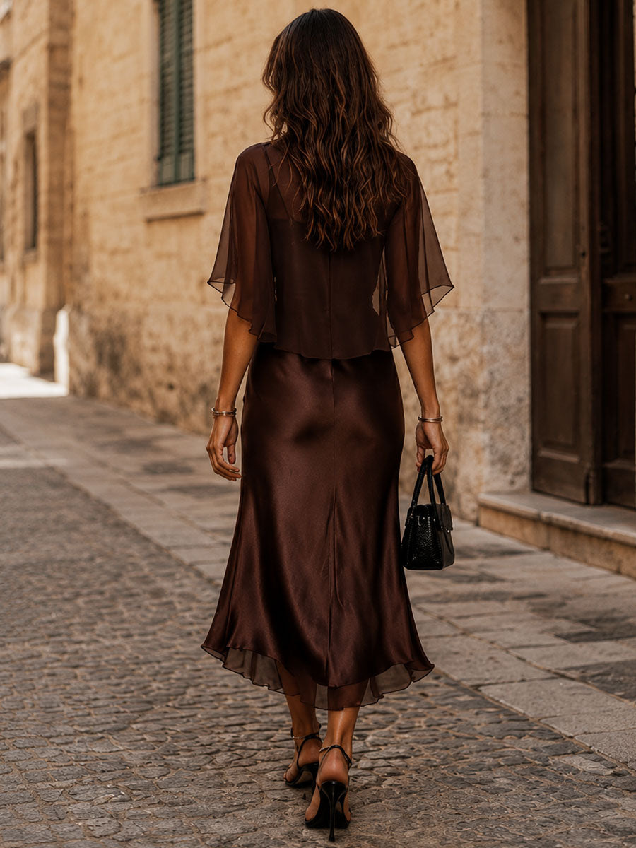 Mencía - Vestido Satin Éclat