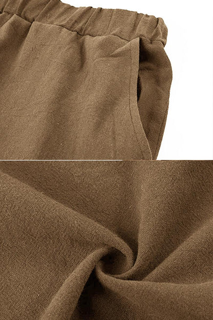 María Teresa | Conjunto de 2 piezas con textura de lino