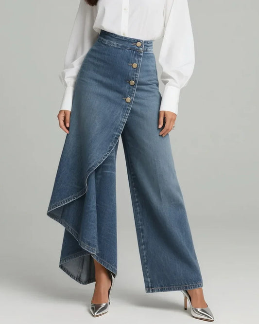 Carla™ | Pantalones vaqueros cruzados