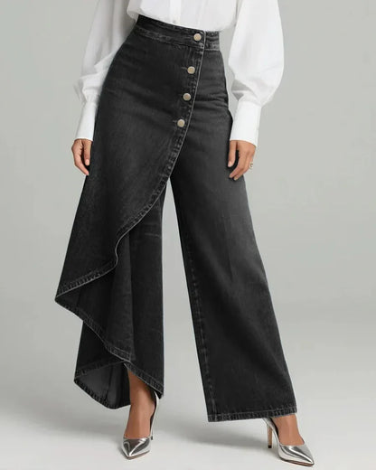 Carla™ | Pantalones vaqueros cruzados