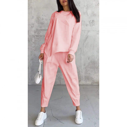 Conjunto sudadera + pantalón bajo irregular