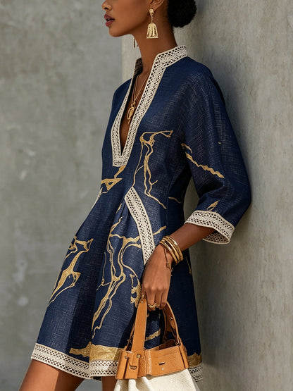 Liora - Vestido Aura Dorada