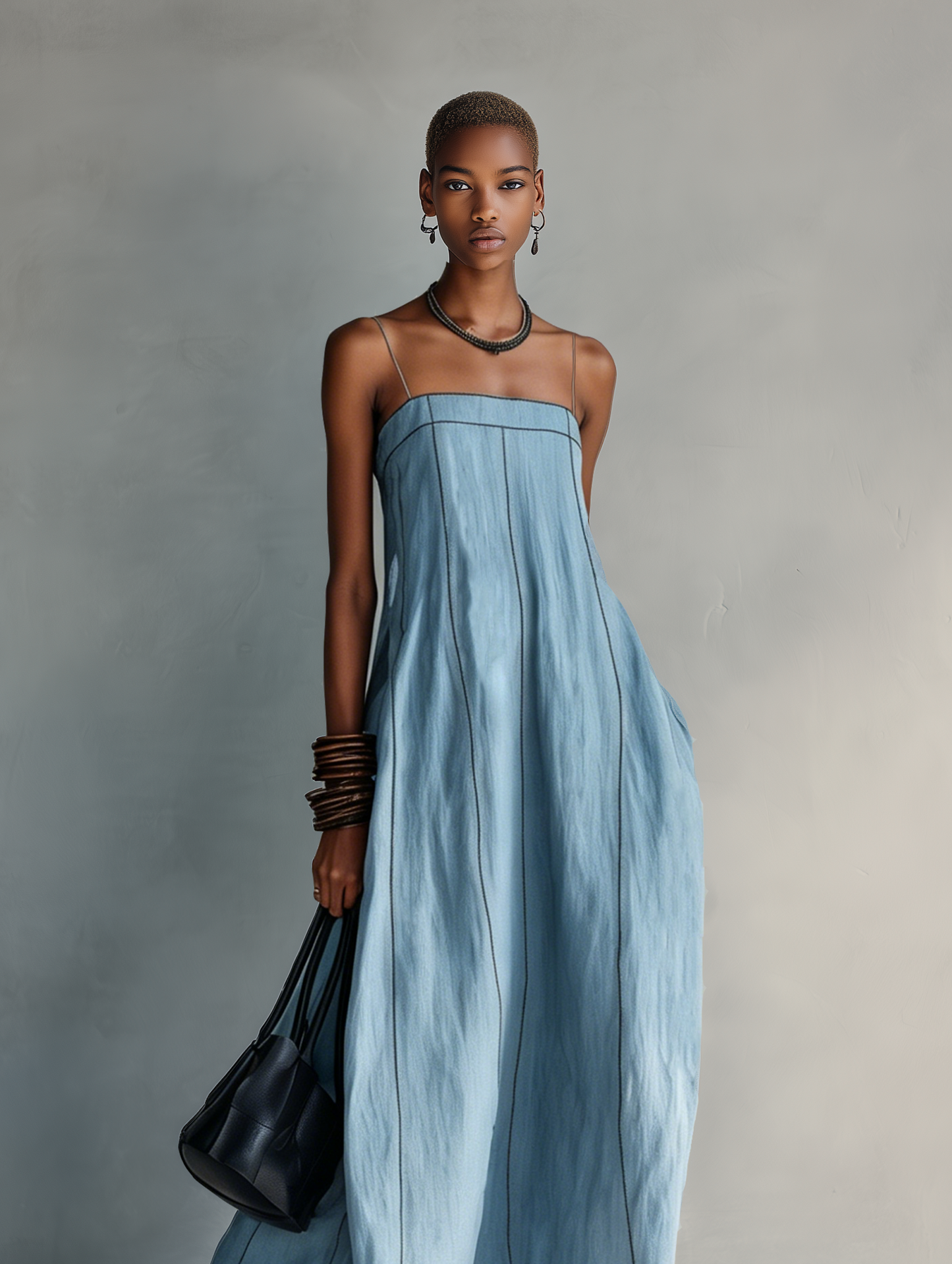 Alesia - Vestido Riviera Rayas Elegantes