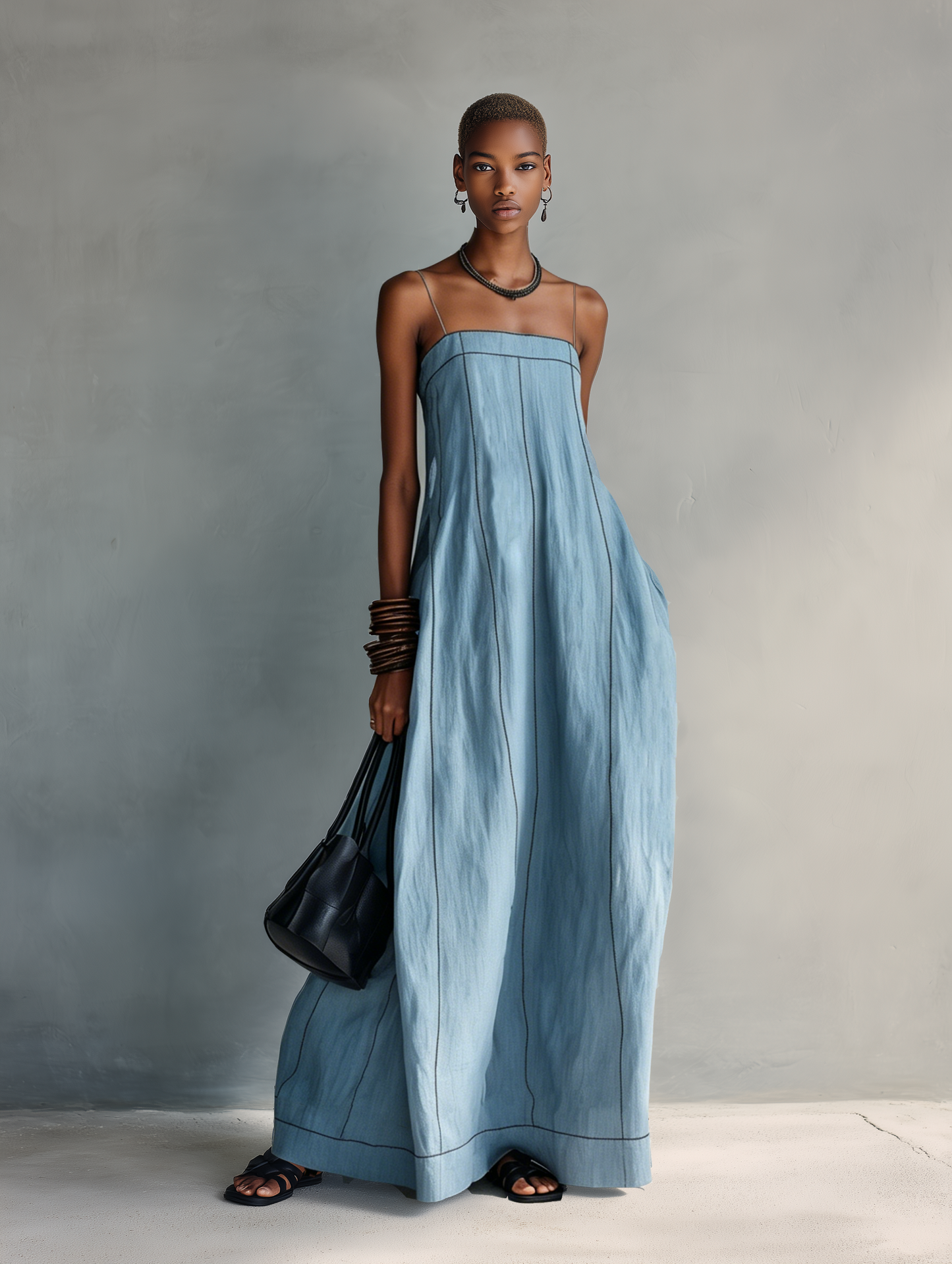 Alesia - Vestido Riviera Rayas Elegantes