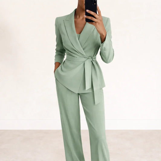 VERÓNICA | ELEGANTE TRAJE DE DOS PIEZAS