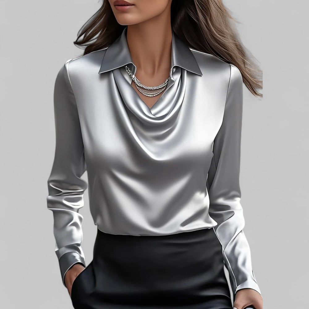 Louise | Blusas de satén
