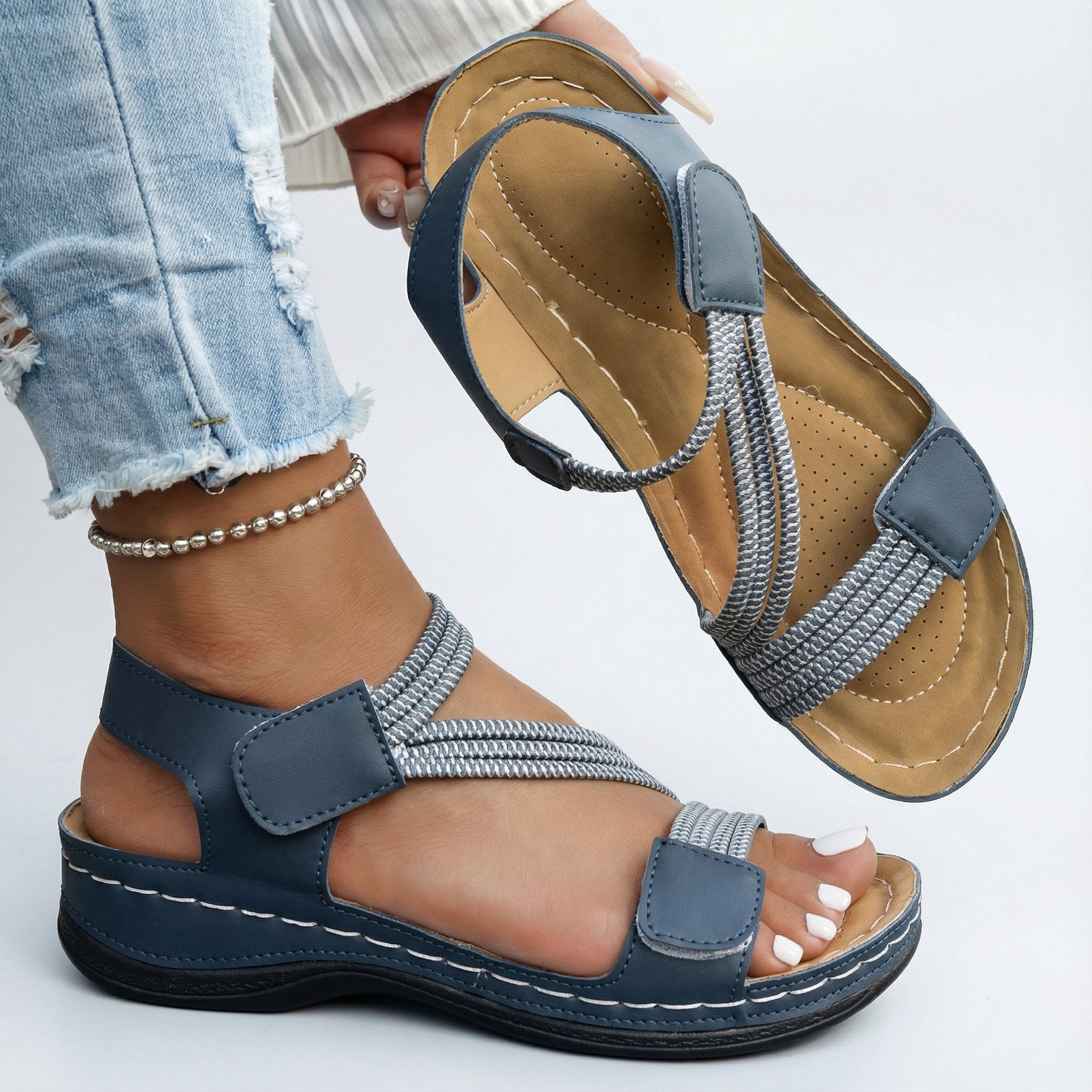 Léana | Sandalias ortopédicas de confort