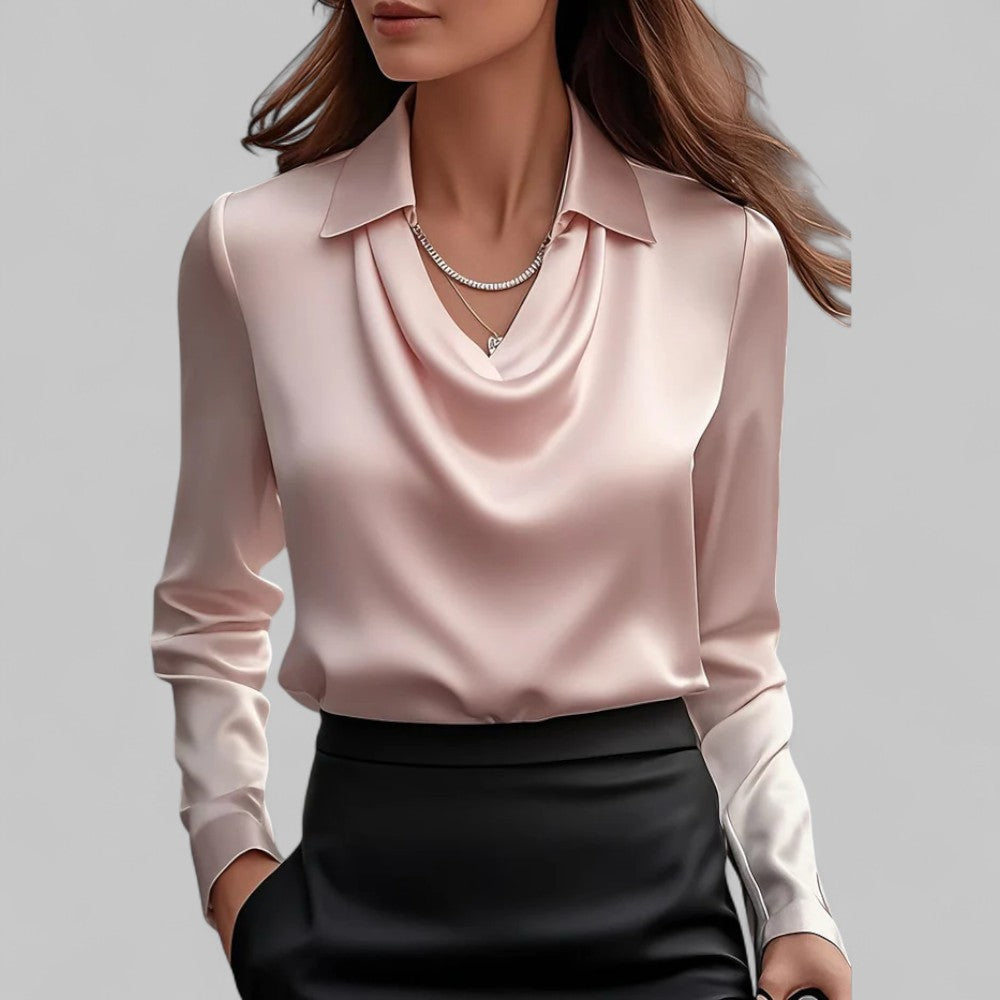 Louise | Blusas de satén