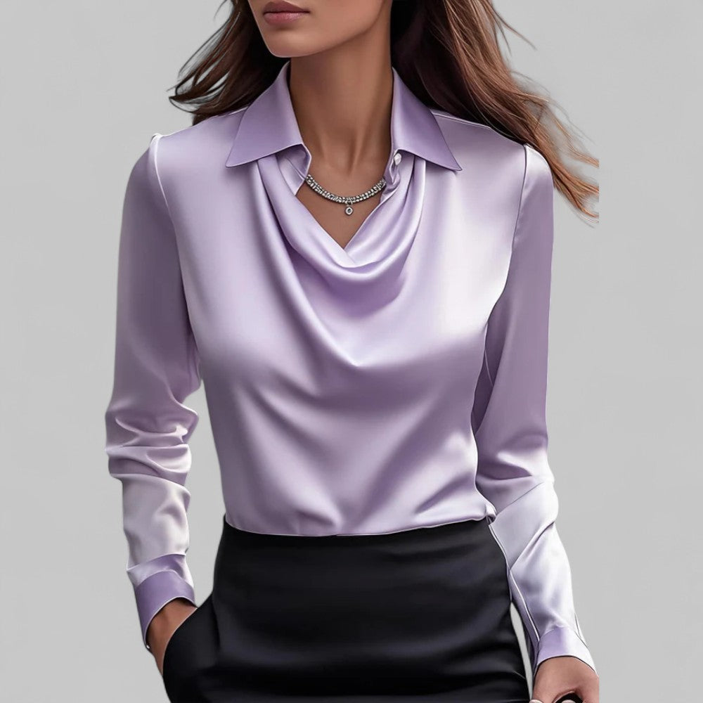Louise | Blusas de satén