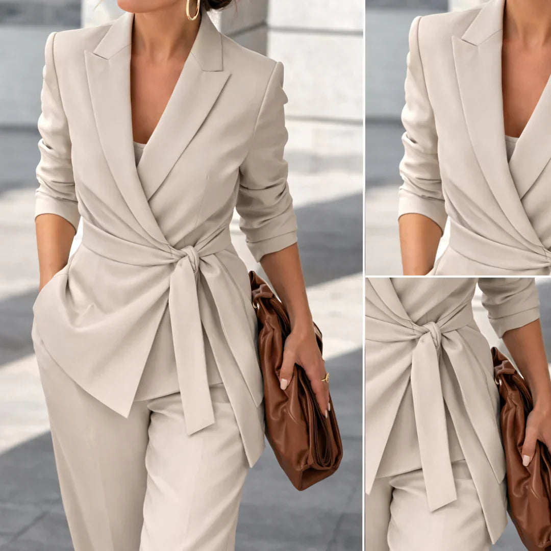 VERÓNICA | ELEGANTE TRAJE DE DOS PIEZAS