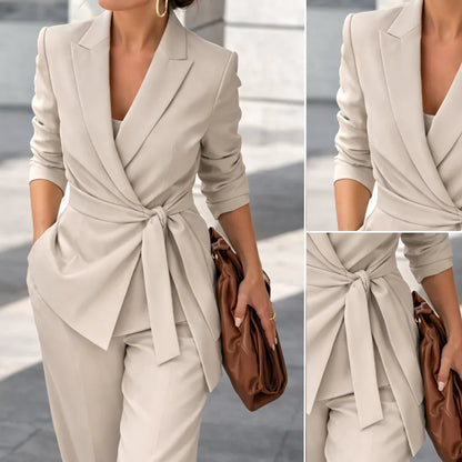 VERÓNICA | ELEGANTE TRAJE DE DOS PIEZAS