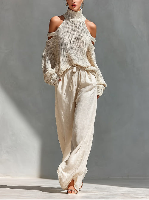 Camila | Conjunto de tendencia en punto y lino