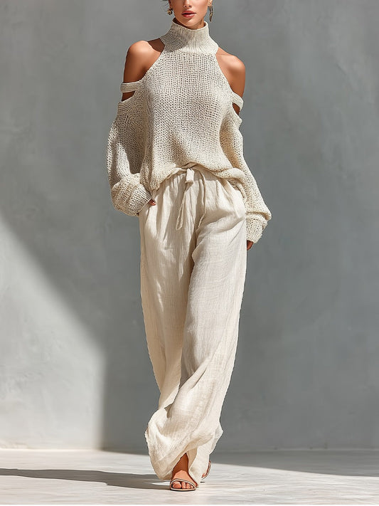 Camila | Conjunto de tendencia en punto y lino