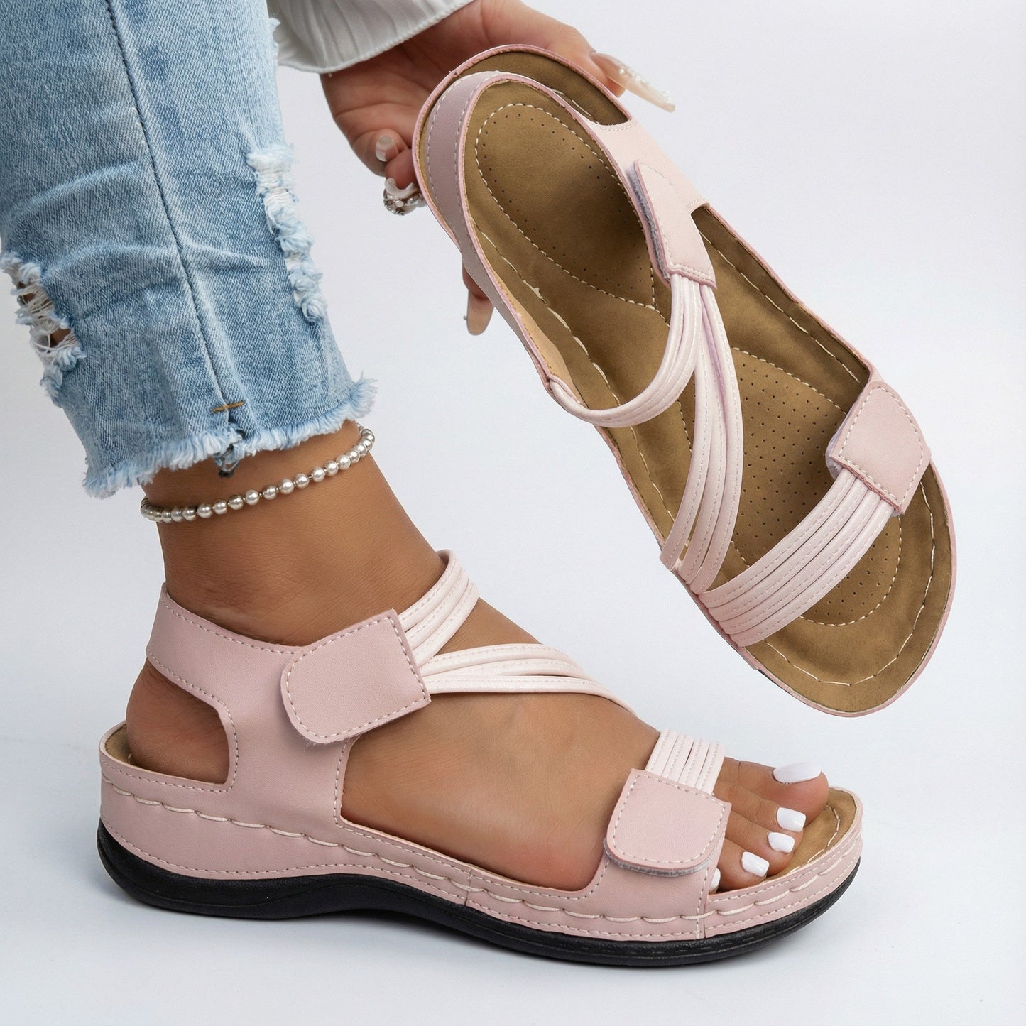 Léana | Sandalias ortopédicas de confort