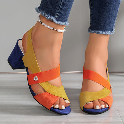 Rosalie | Tacones de bloque ortopédicos y confort