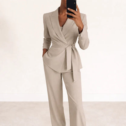 VERÓNICA | ELEGANTE TRAJE DE DOS PIEZAS