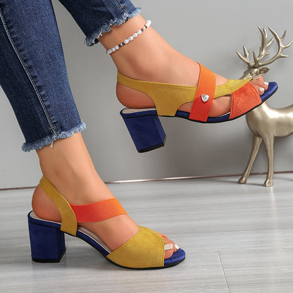 Rosalie | Tacones de bloque ortopédicos y confort