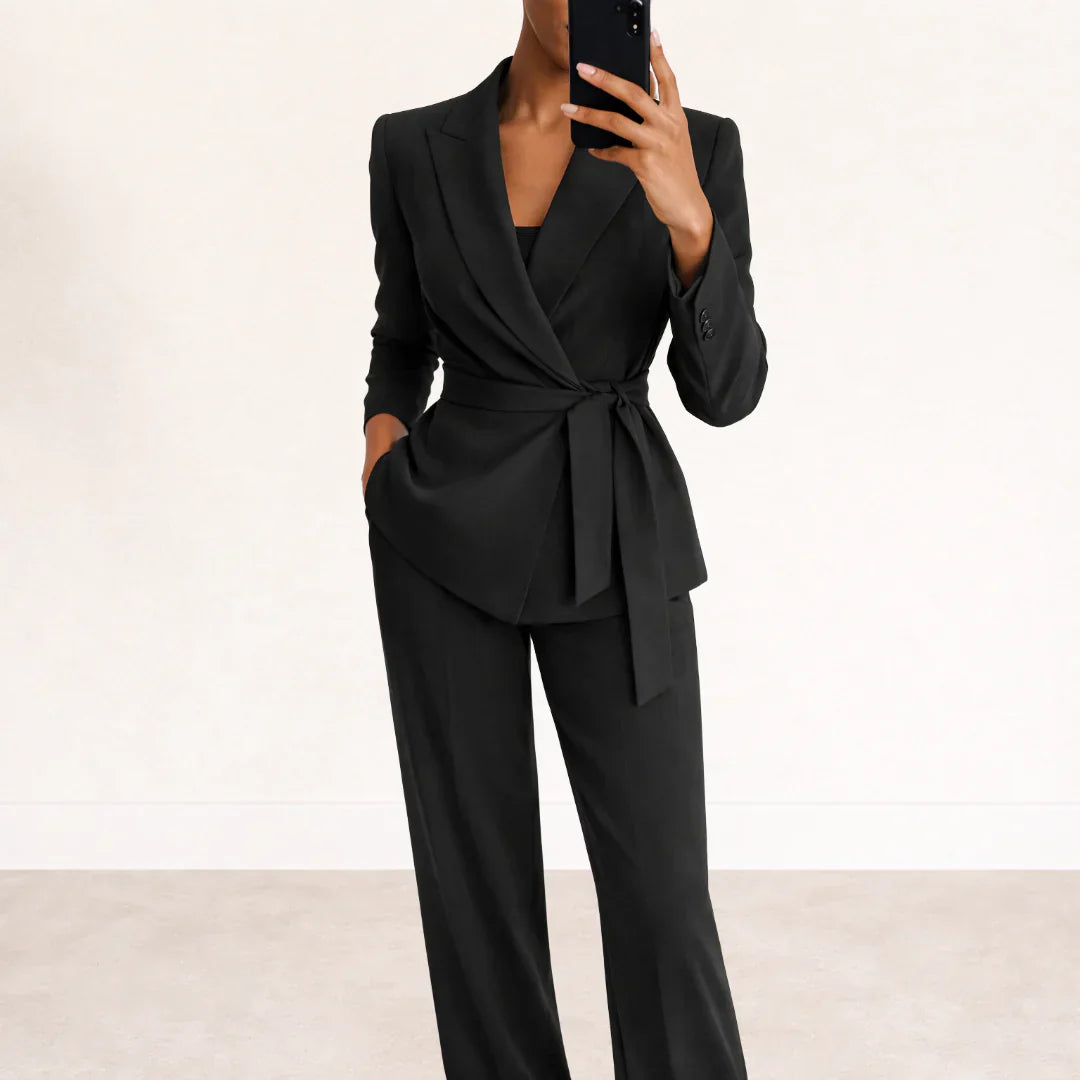 VERÓNICA | ELEGANTE TRAJE DE DOS PIEZAS