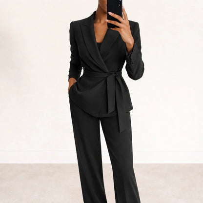 VERÓNICA | ELEGANTE TRAJE DE DOS PIEZAS