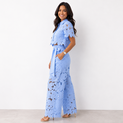 Carla • Conjunto de Encaje Floral