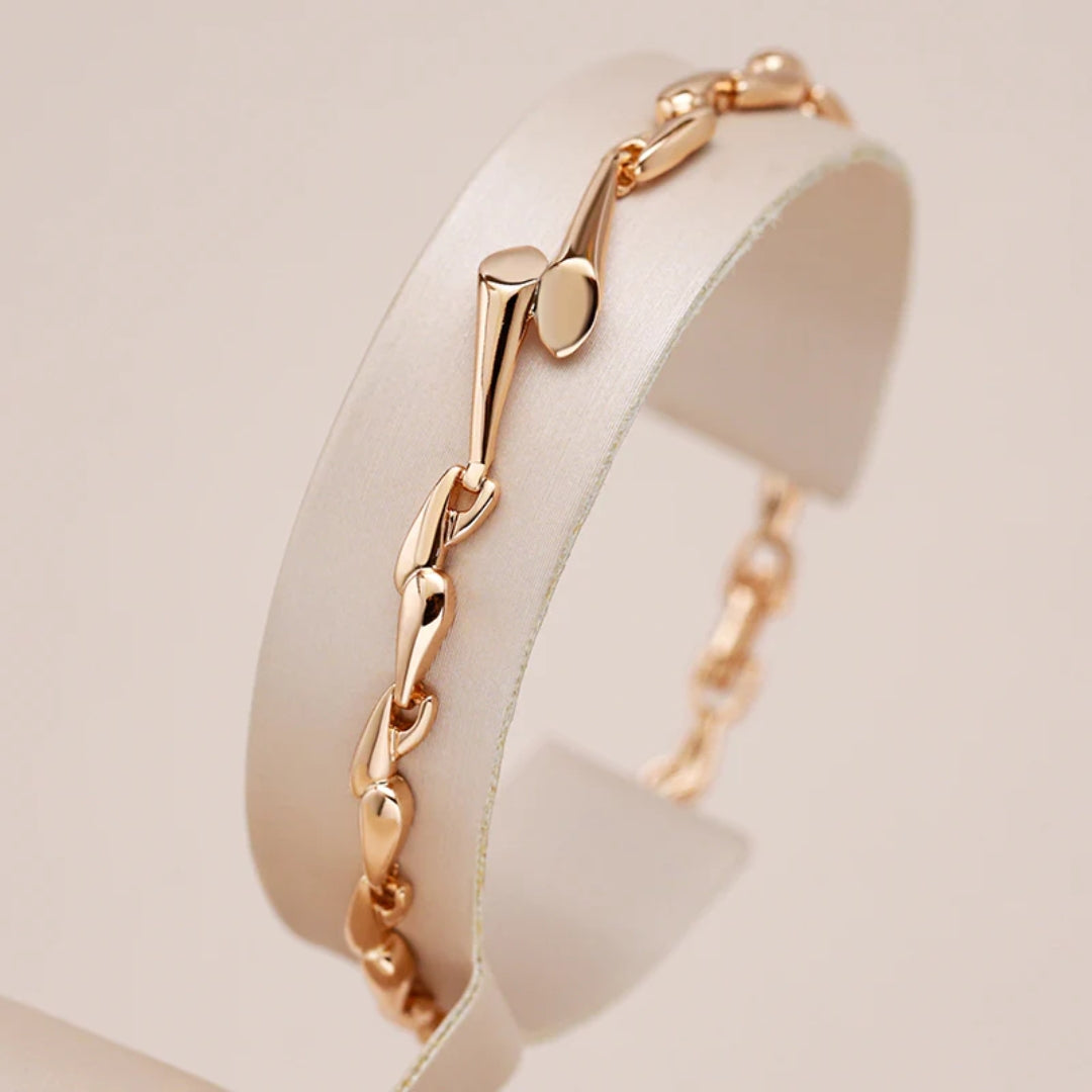 Elegante pulsera de oro