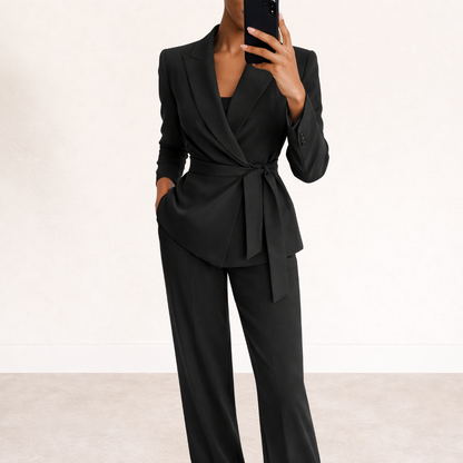 Veronica™ | Conjunto Elegante con Lazo