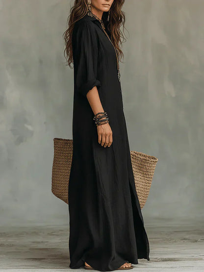 Claire | Vestido maxi elegante con silueta favorecedora