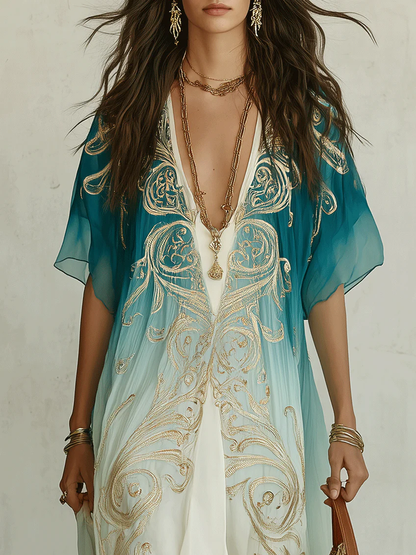 Zafira - Vestido Sol Dorado