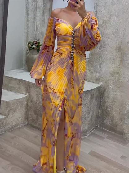 Celia - Vestido elegante con escote en V