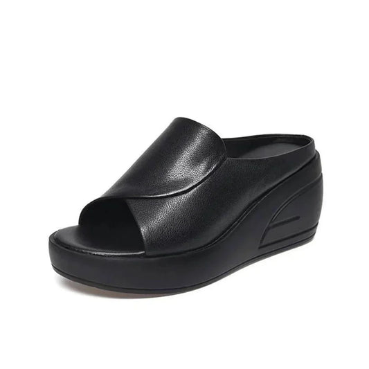 Yvette | Sandalias de cuña cómodas y fáciles de poner