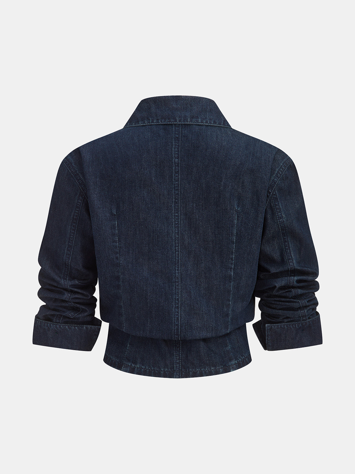 Denim Milano — azul marino: camisa por detrás.