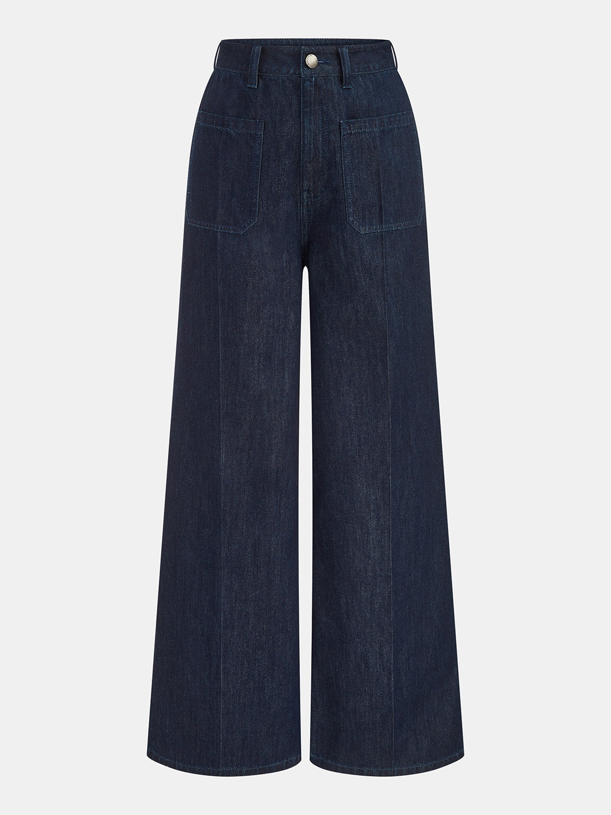 Denim Milano — azul marino: pantalón de frente.