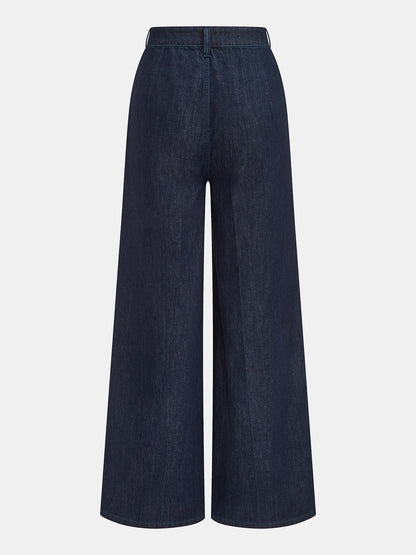 Denim Milano — azul marino: pantalón por detrás.