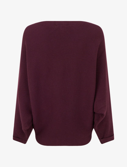 Jersey Acela Bordeaux vista lateral - AURA MILANO