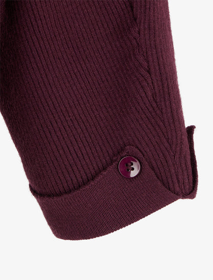 Jersey Acela Bordeaux vista trasera - AURA MILANO