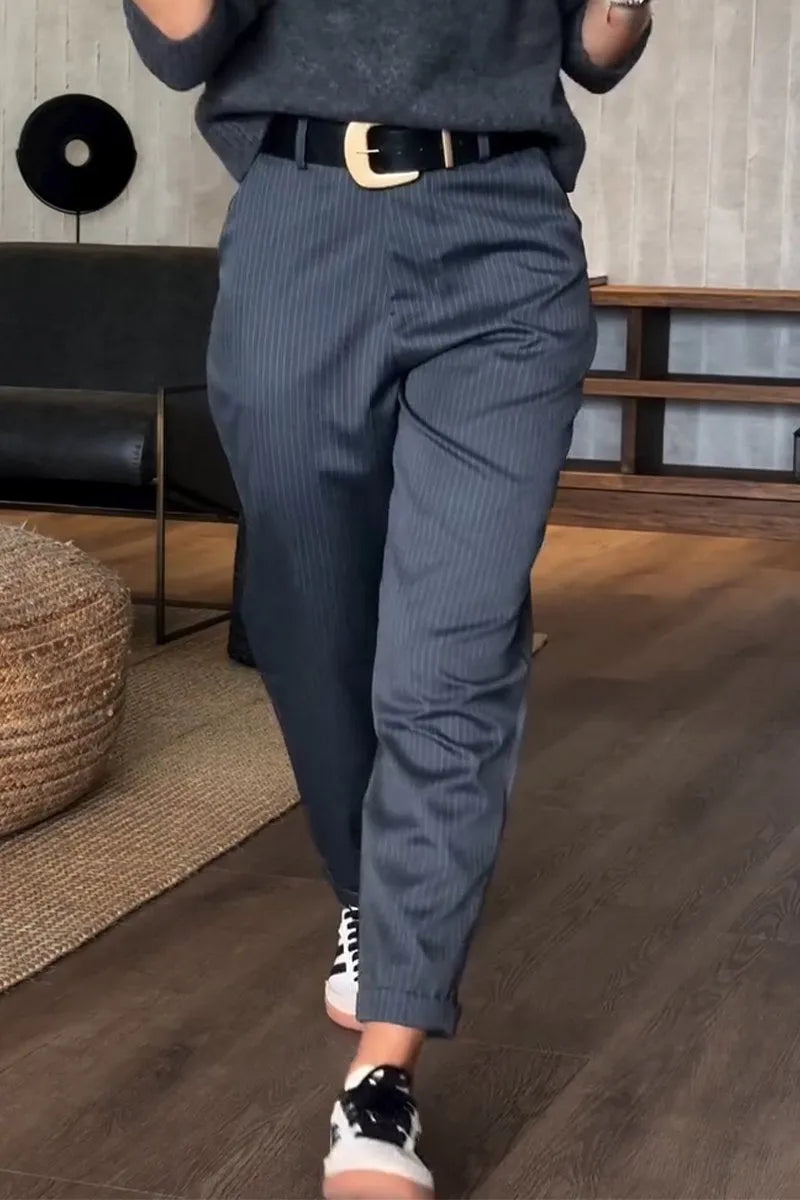 Matilda | Pantalones de rayas elegantes que realzan la figura