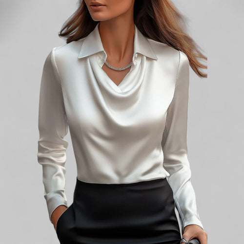 Louise | Blusas de satén