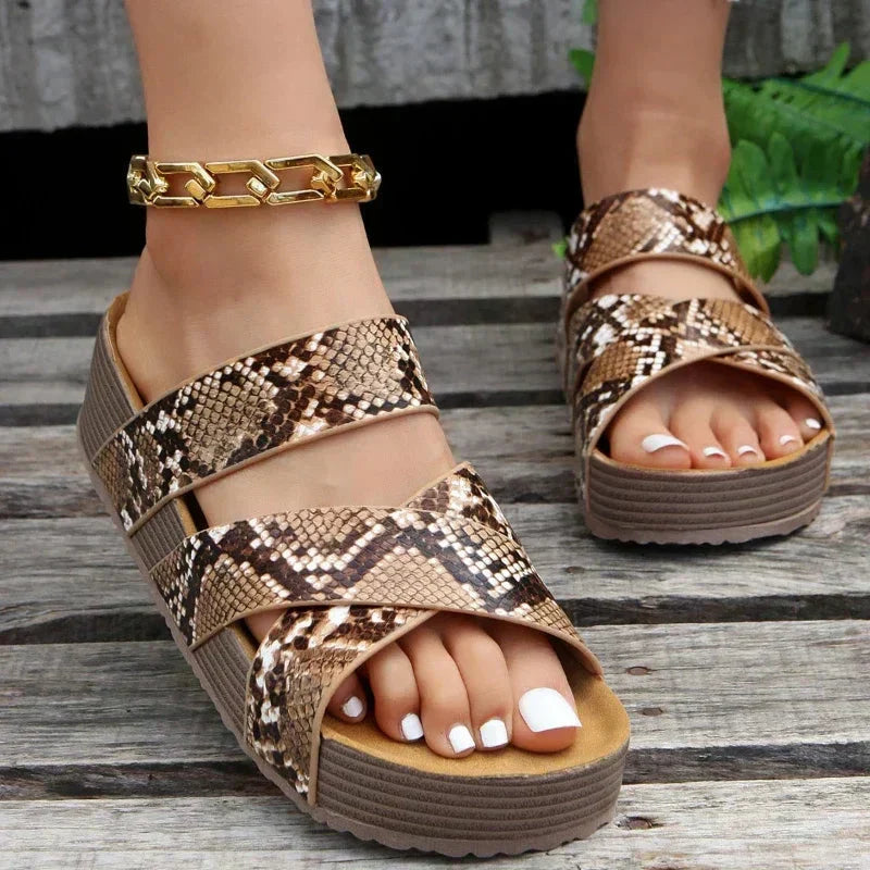 Yvonne | Sandalias de cuero de alta calidad