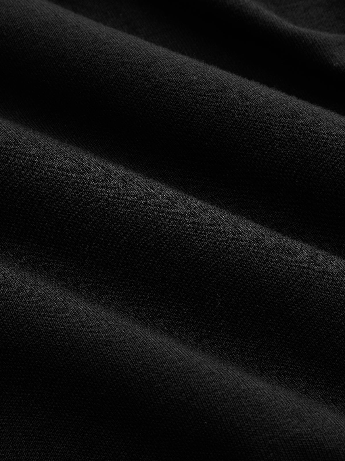 Siena Noir — negro: detalle del tejido.